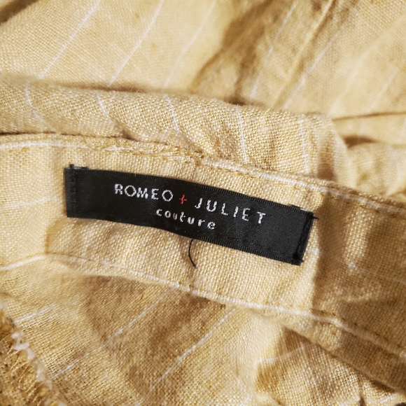 Romeo & Juliet stripe linen jumpsuit - Picture 11 of 12